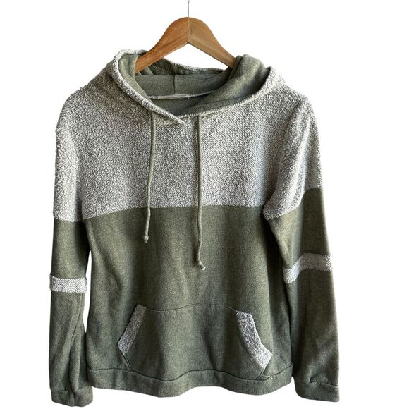 Twenty Second Hoodied Sweatshirt Green Cabincore Gorpcore‎ Medium - Picture 1 of 11